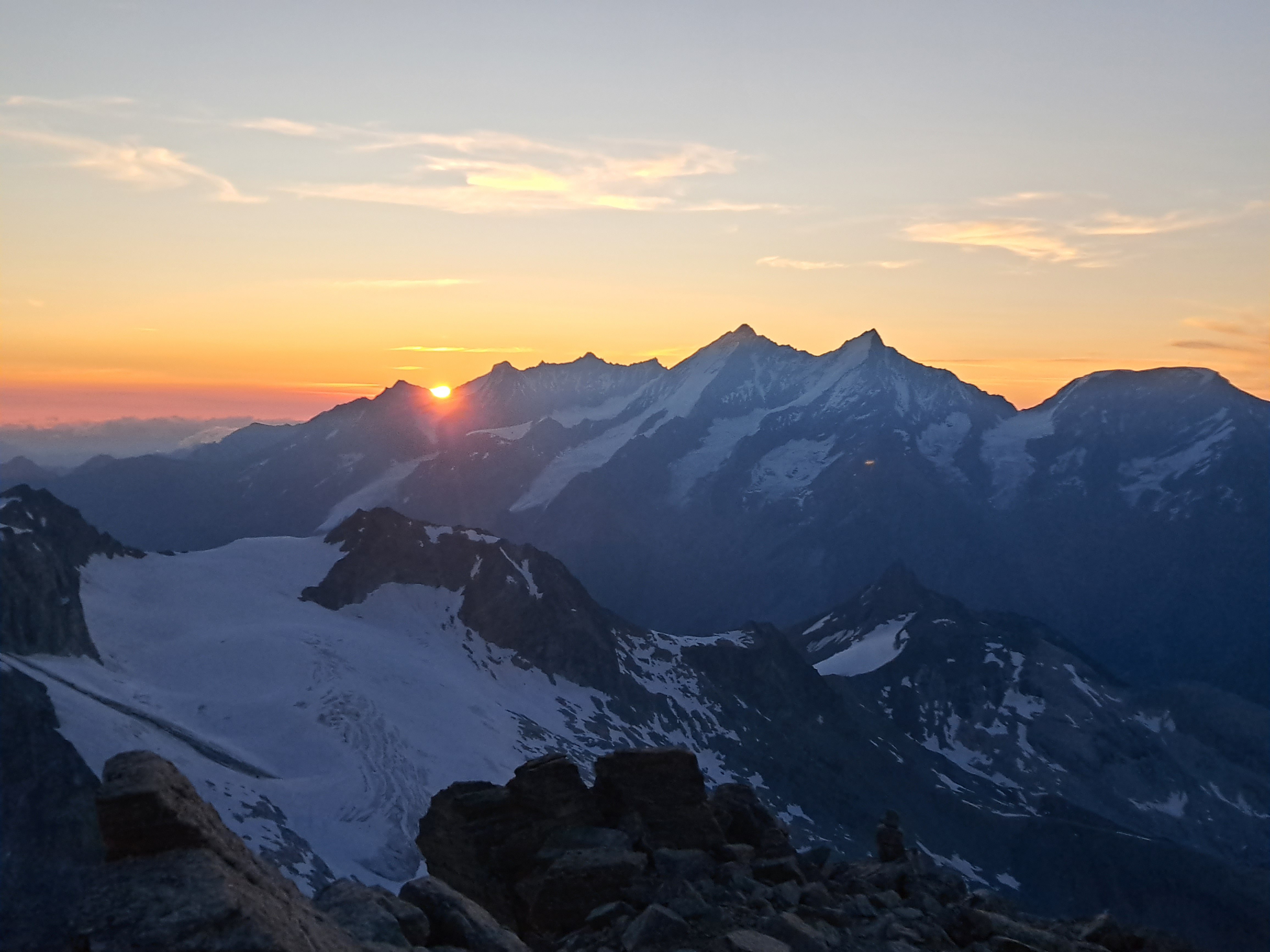 1. Snrise over the Michabelmassief