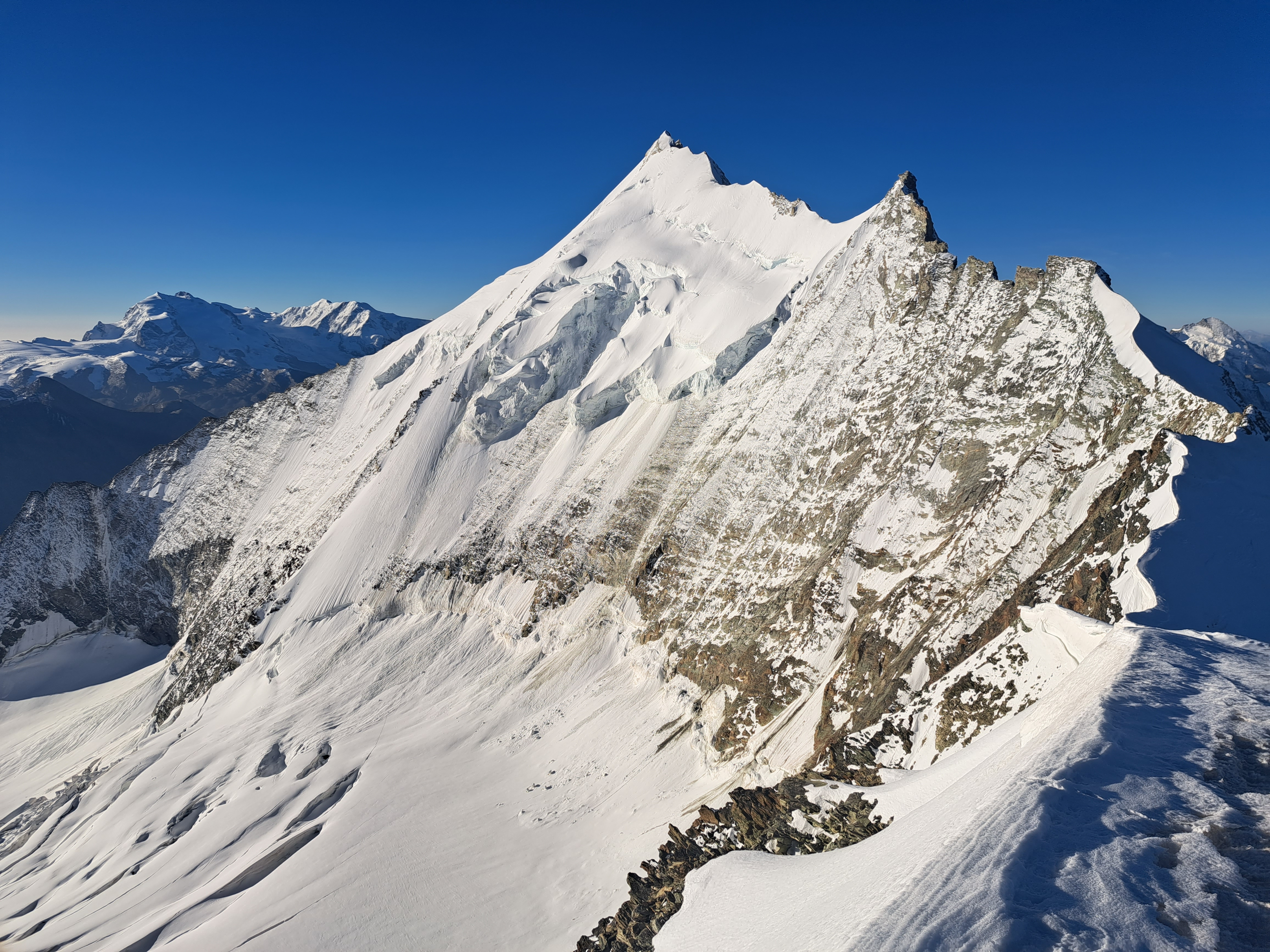 8 View on the mighty Weisshorn